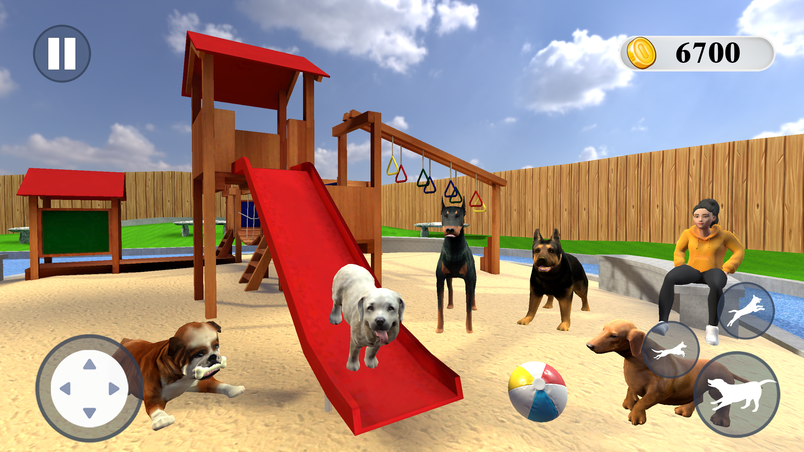 اسکرین شات 4 بازی Virtual Pet Dog Sim: Dog Games