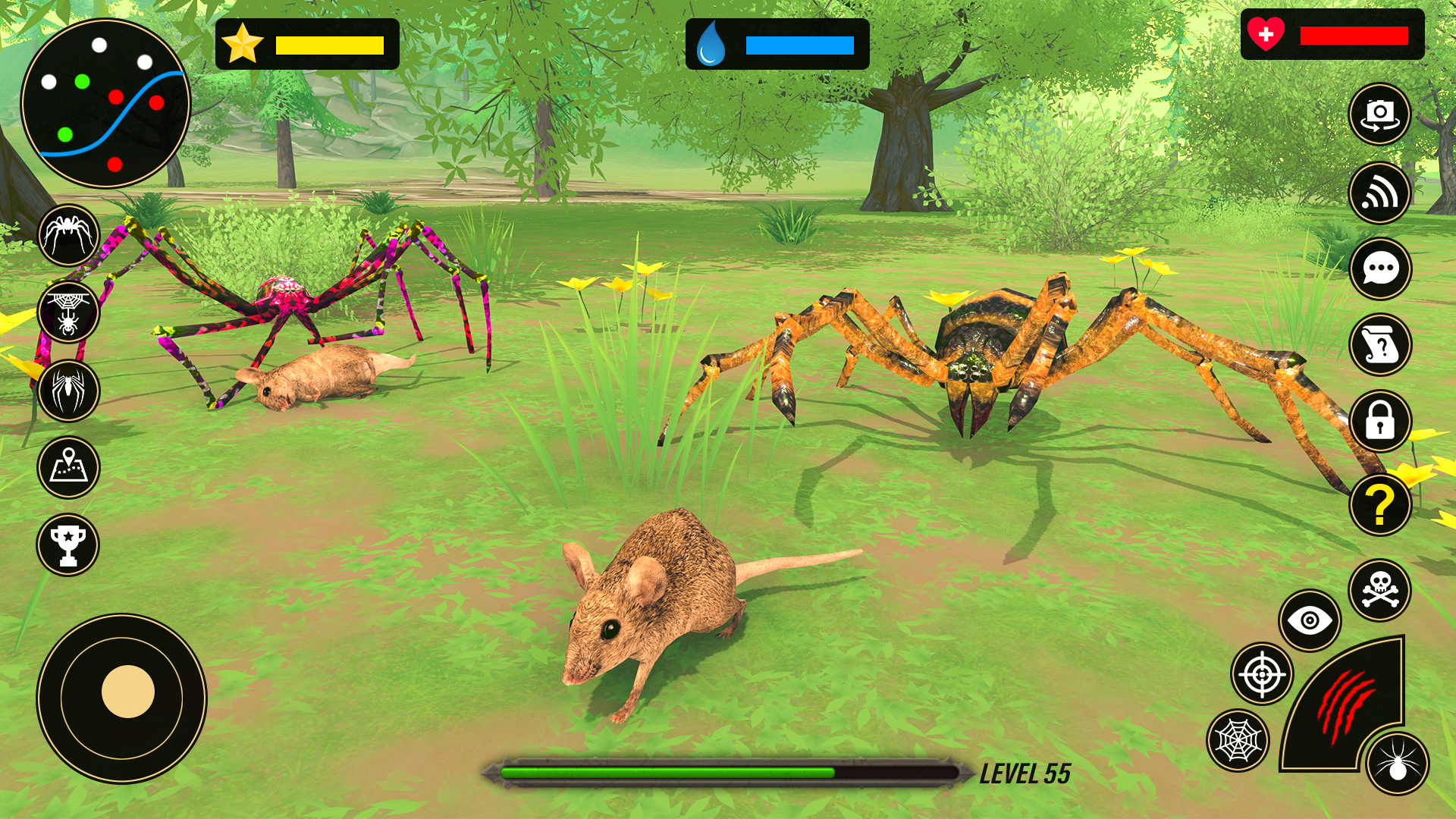 اسکرین شات 4 بازی Spider Simulator - Creepy Tad