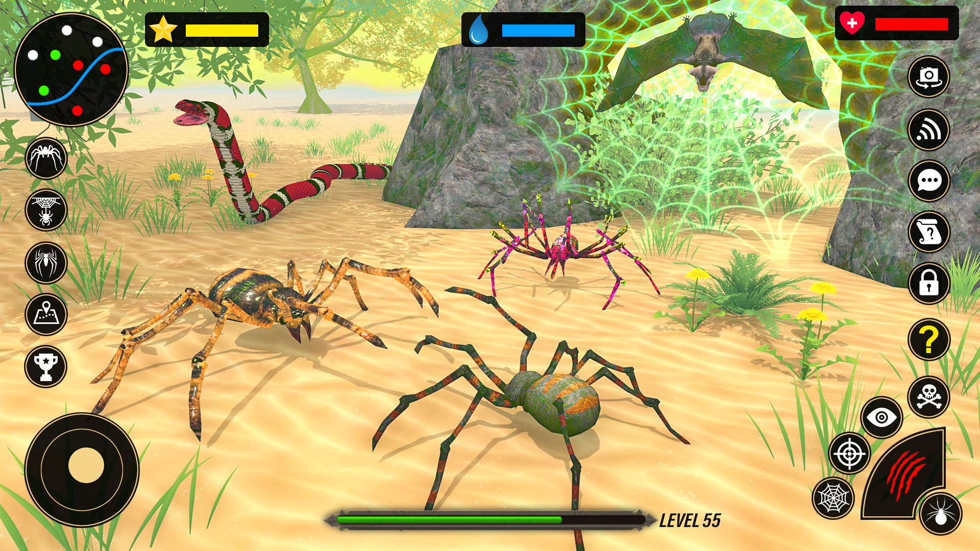 اسکرین شات 3 بازی Spider Simulator - Spider Game
