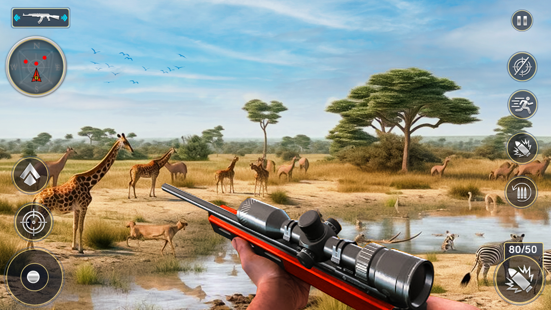 اسکرین شات 3 بازی Lion Games - Sniper Hunting
