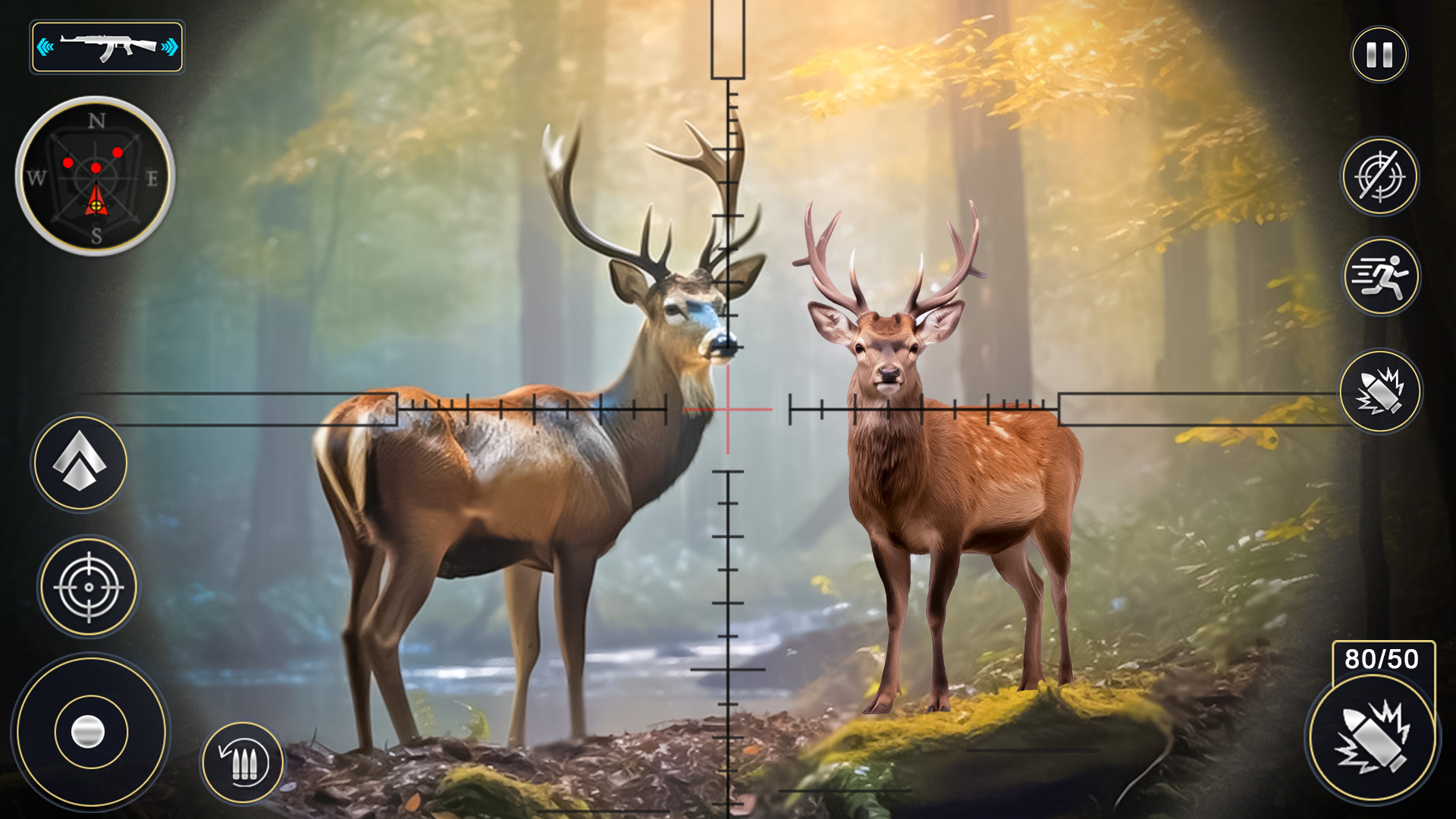اسکرین شات 1 بازی Deer Hunting Clash: Wild Hunt