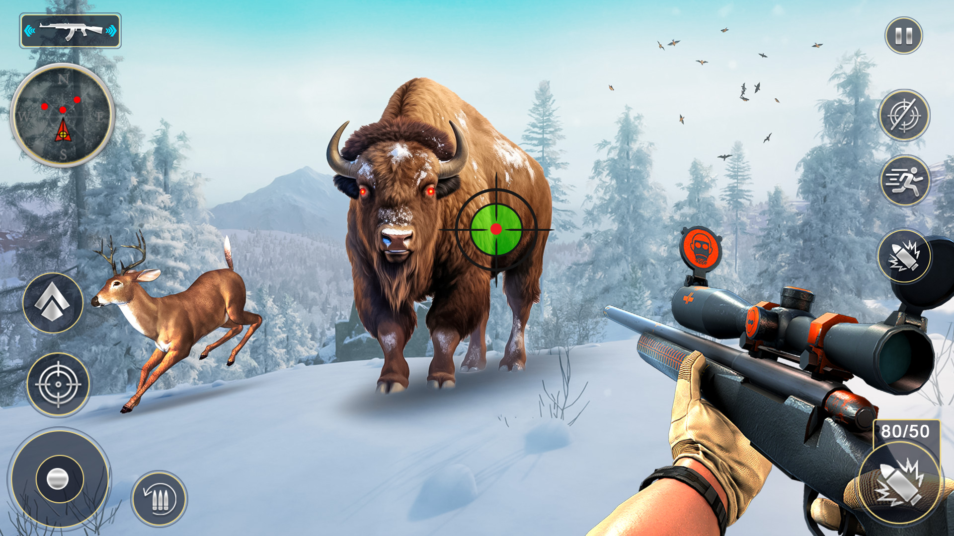 اسکرین شات 5 بازی Deer Hunting Clash: Wild Hunt