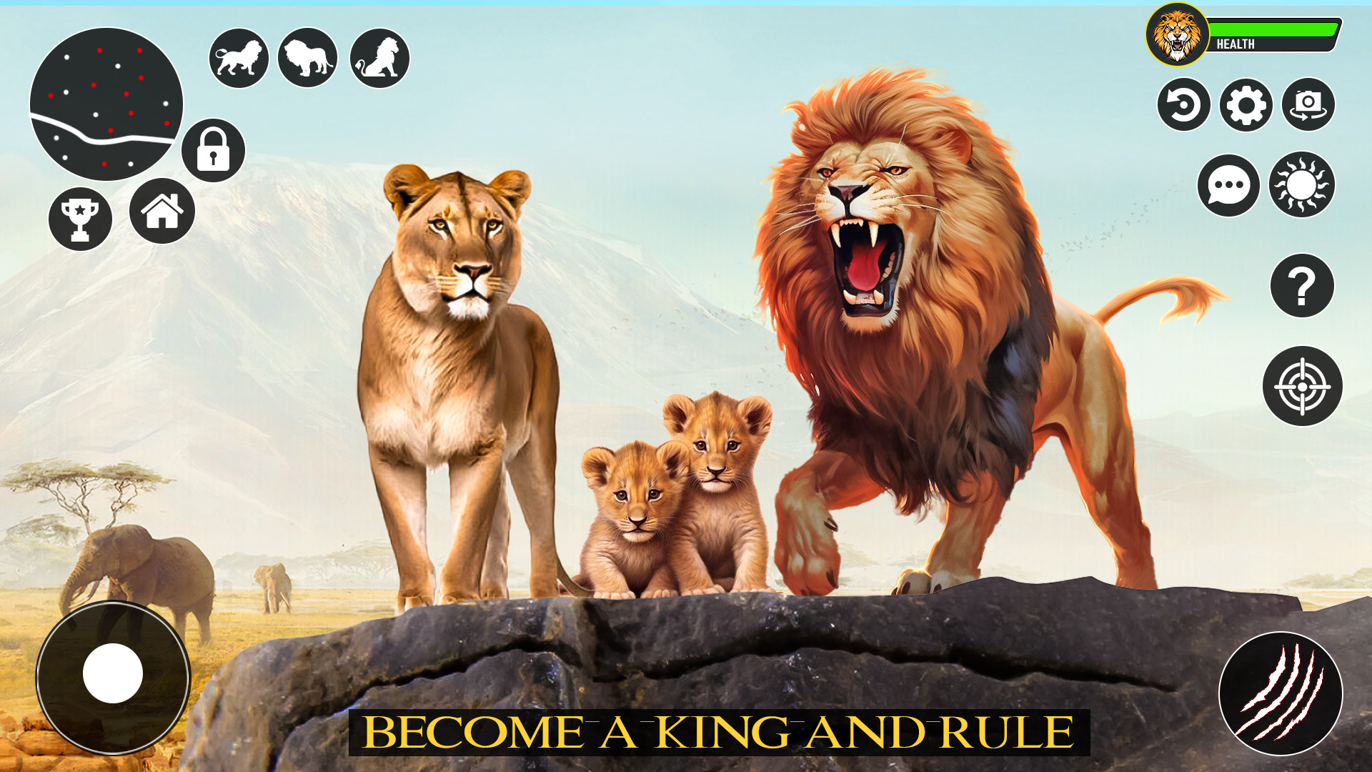 اسکرین شات 3 برنامه Ultimate Lion Simulator Game