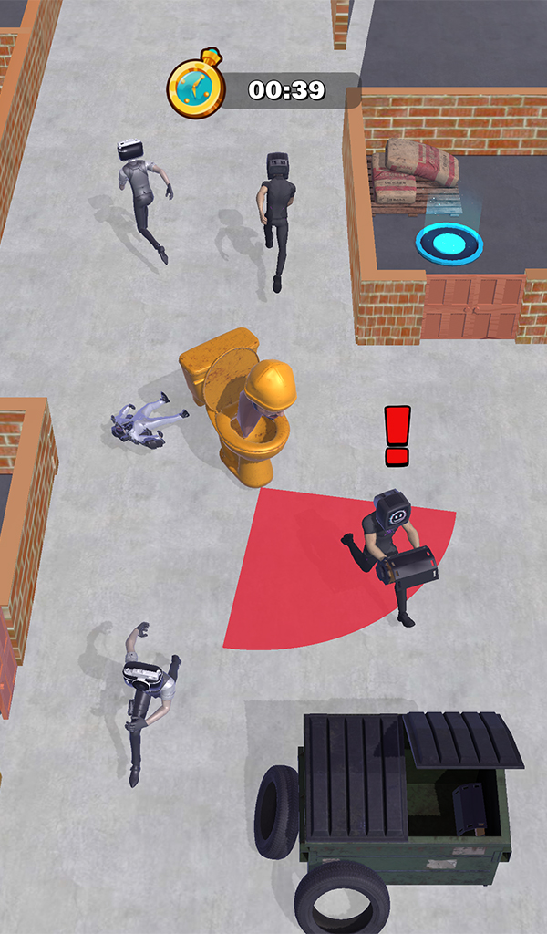 اسکرین شات 5 بازی Skibydy Toilet: Smasher Arena