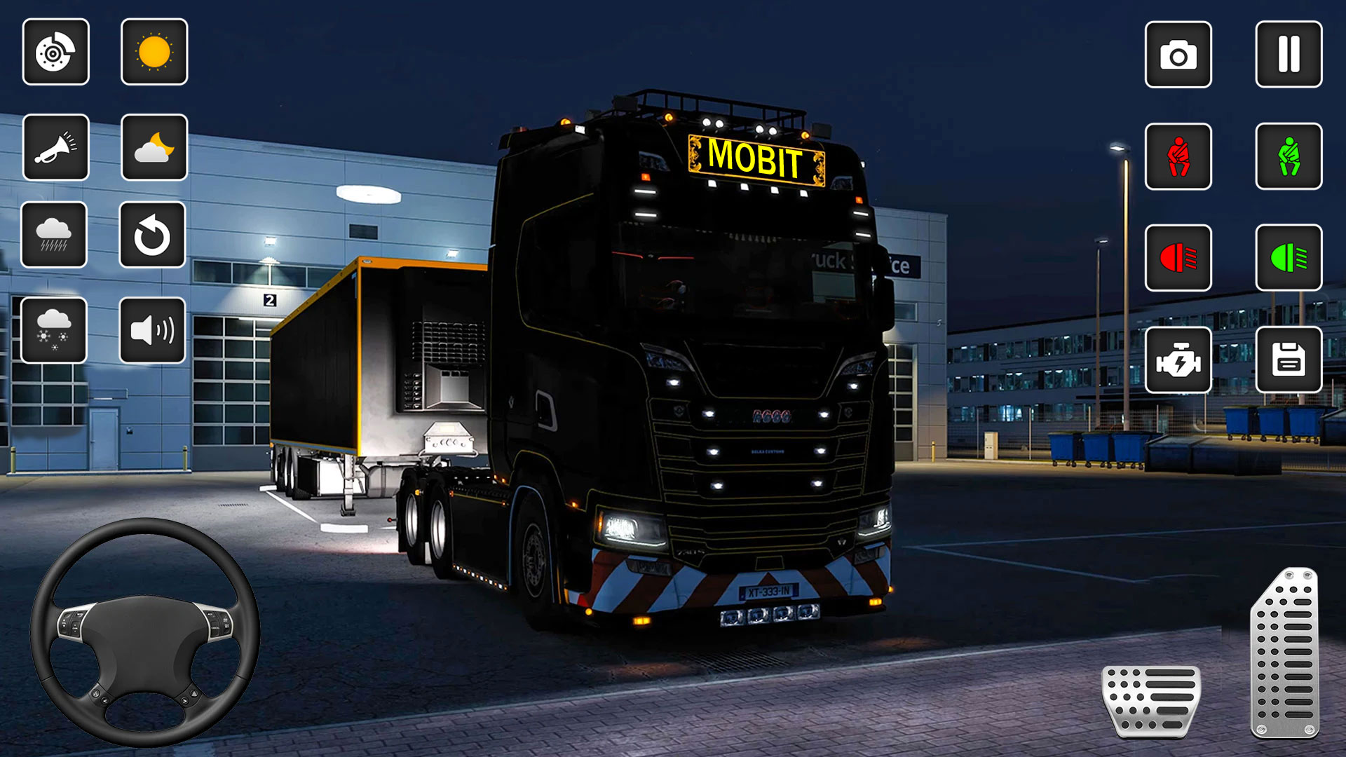 اسکرین شات 5 بازی Truck Game: US Truck Driving