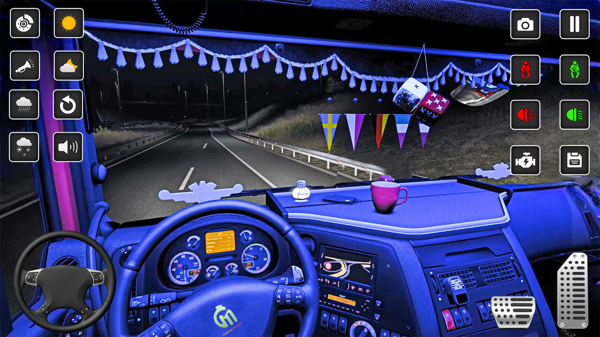 اسکرین شات 3 بازی Truck Game: US Truck Driving