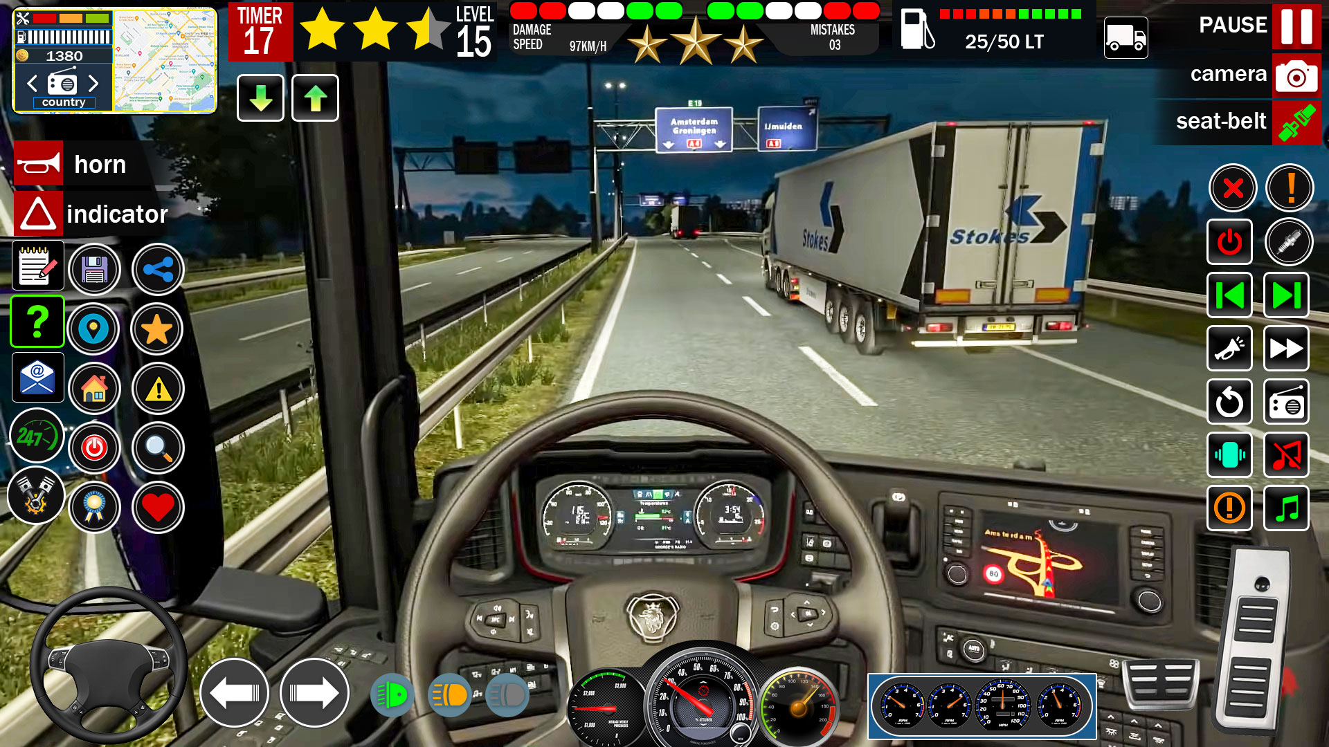 اسکرین شات 7 بازی Euro Truck: Army Truck Driving