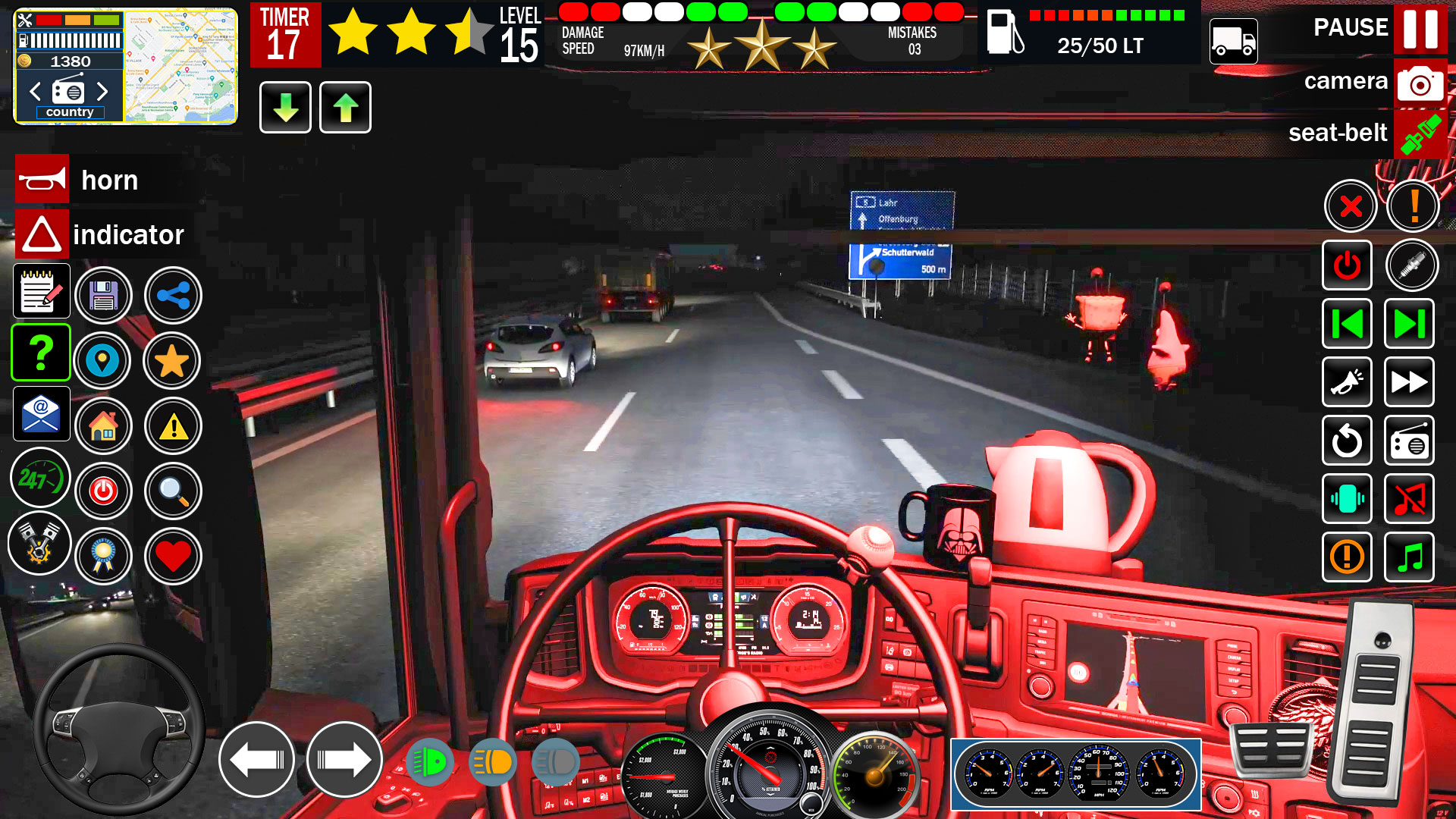 اسکرین شات 3 بازی Euro Truck: Army Truck Driving