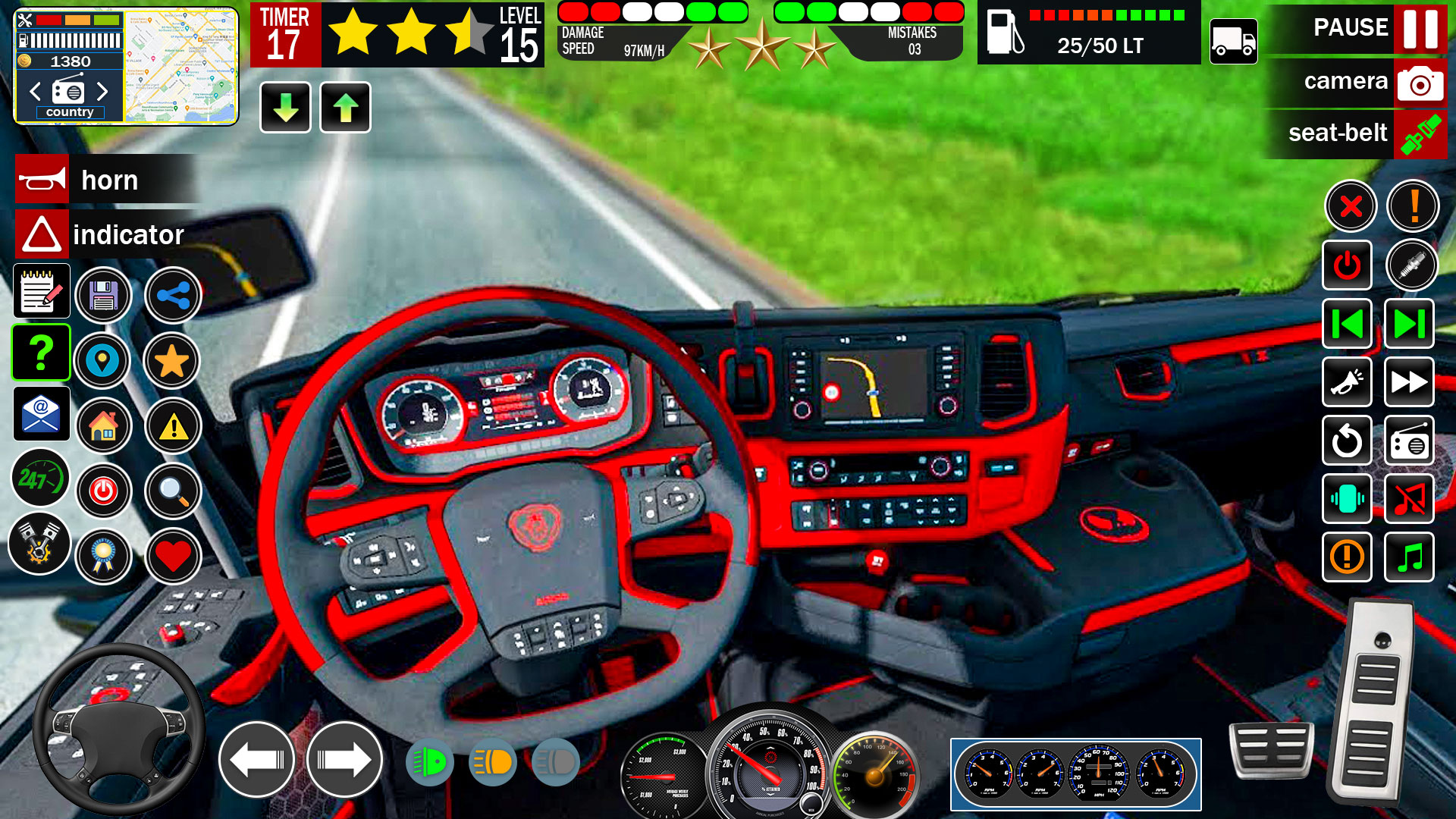 اسکرین شات 8 بازی Euro Truck: Army Truck Driving