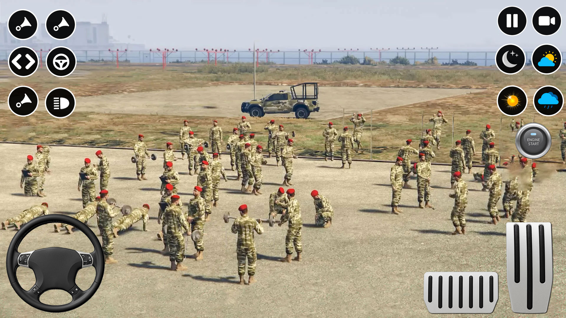 اسکرین شات 7 بازی Euro Truck: Army Truck Driving