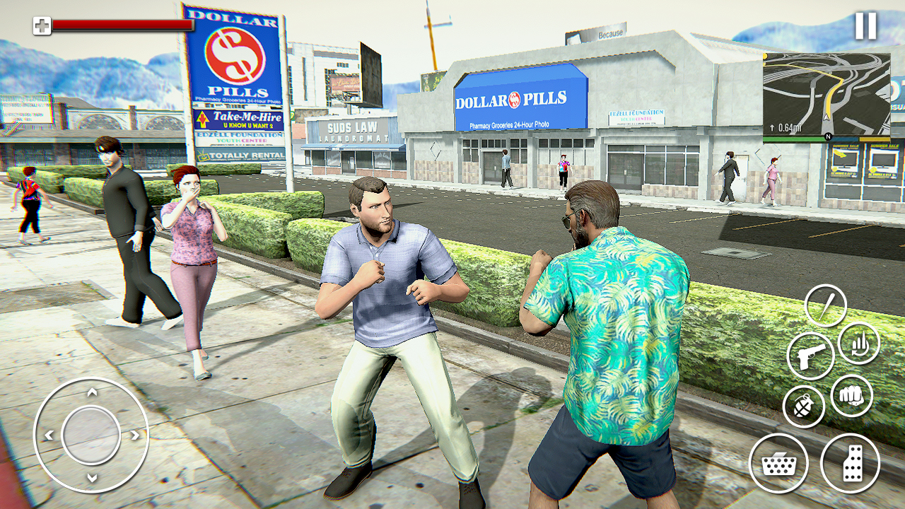 اسکرین شات 3 برنامه Real Gangster Crime Miami City