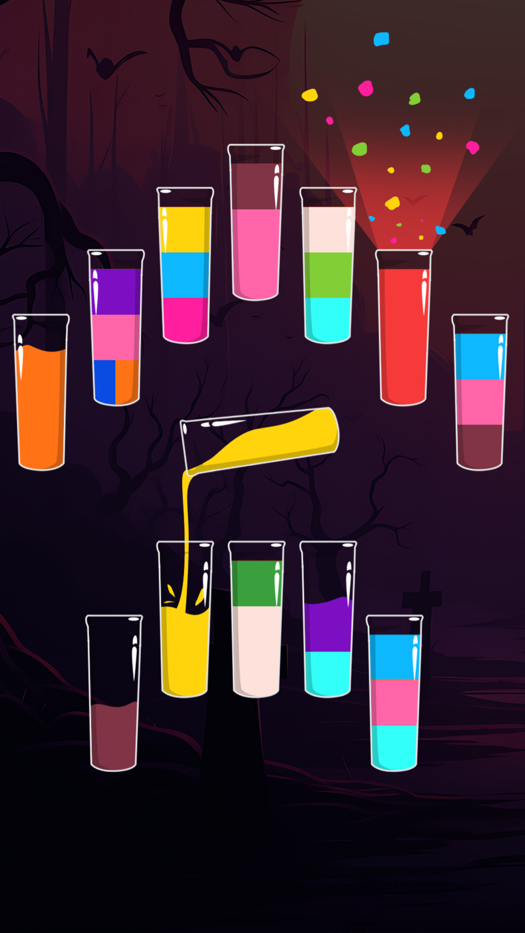 اسکرین شات 4 بازی Water Sort Puzzle