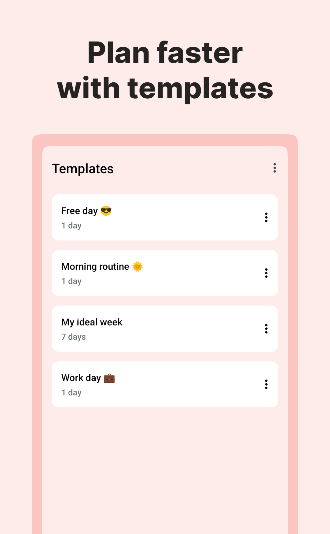 اسکرین شات 2 برنامه TimeTune - Schedule Planner