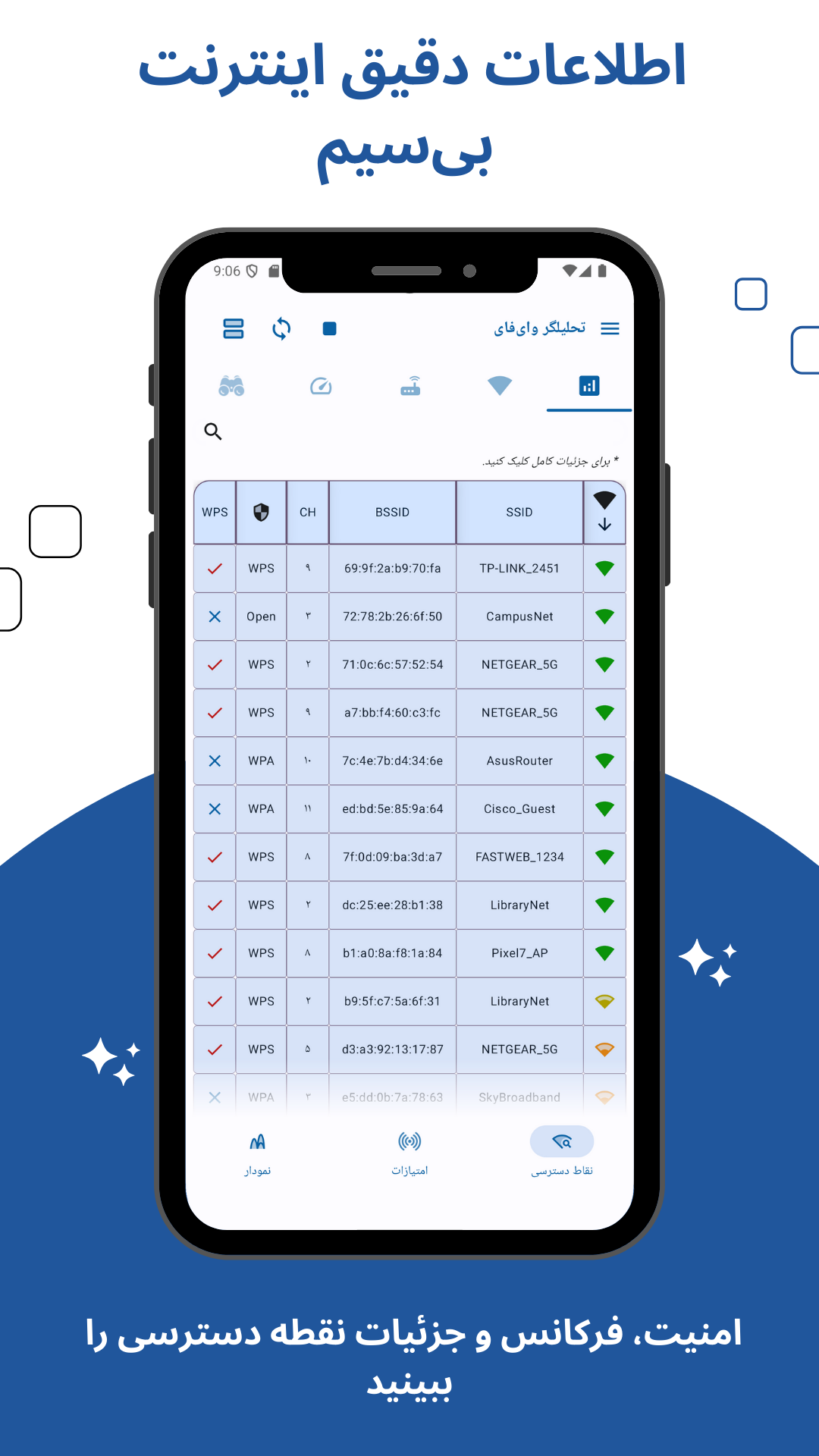 اسکرین شات 5 برنامه تنظیمات روتر وای‌فای و تست