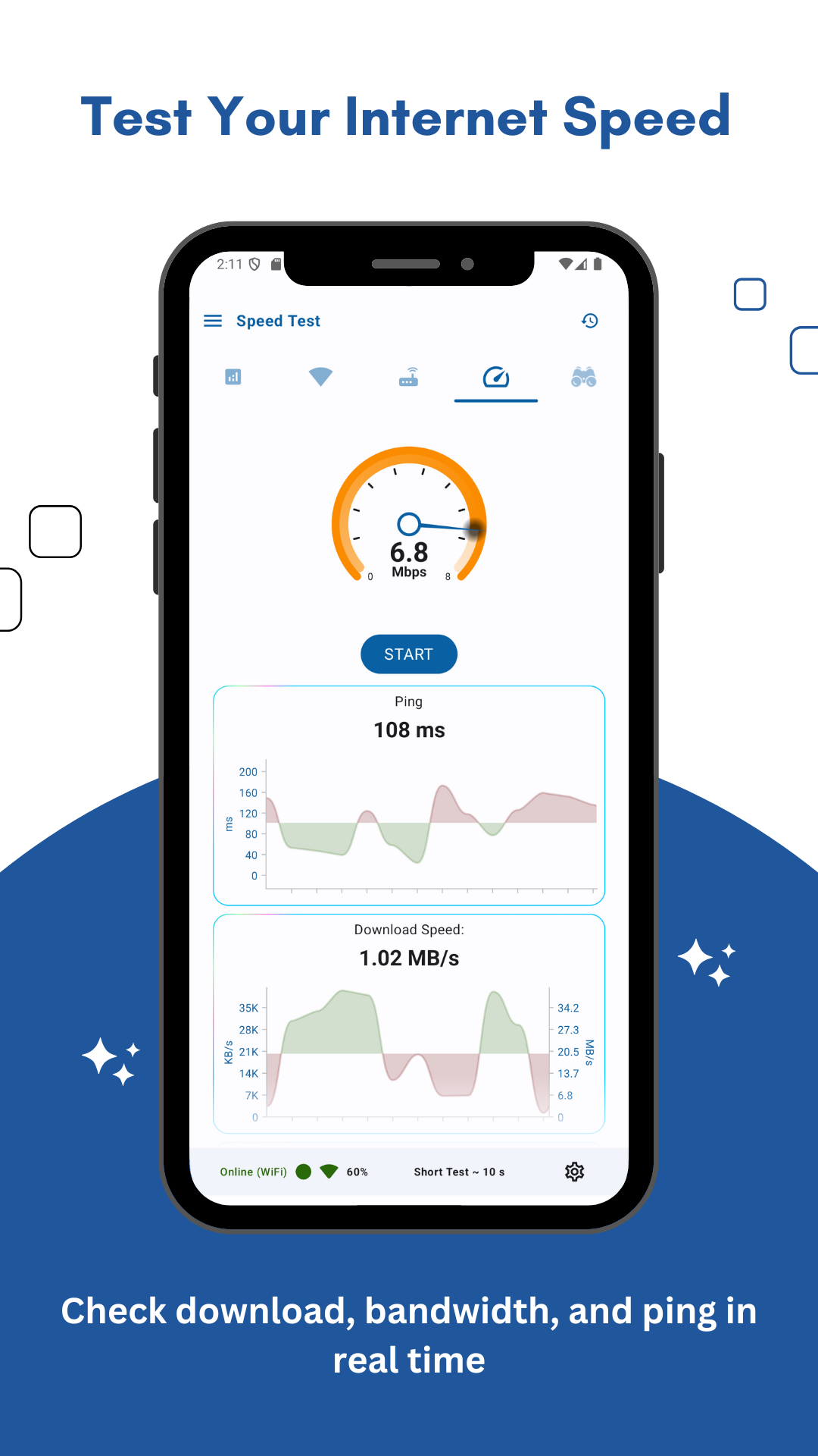 اسکرین شات 1 برنامه WiFi Router Setup & Speedtest
