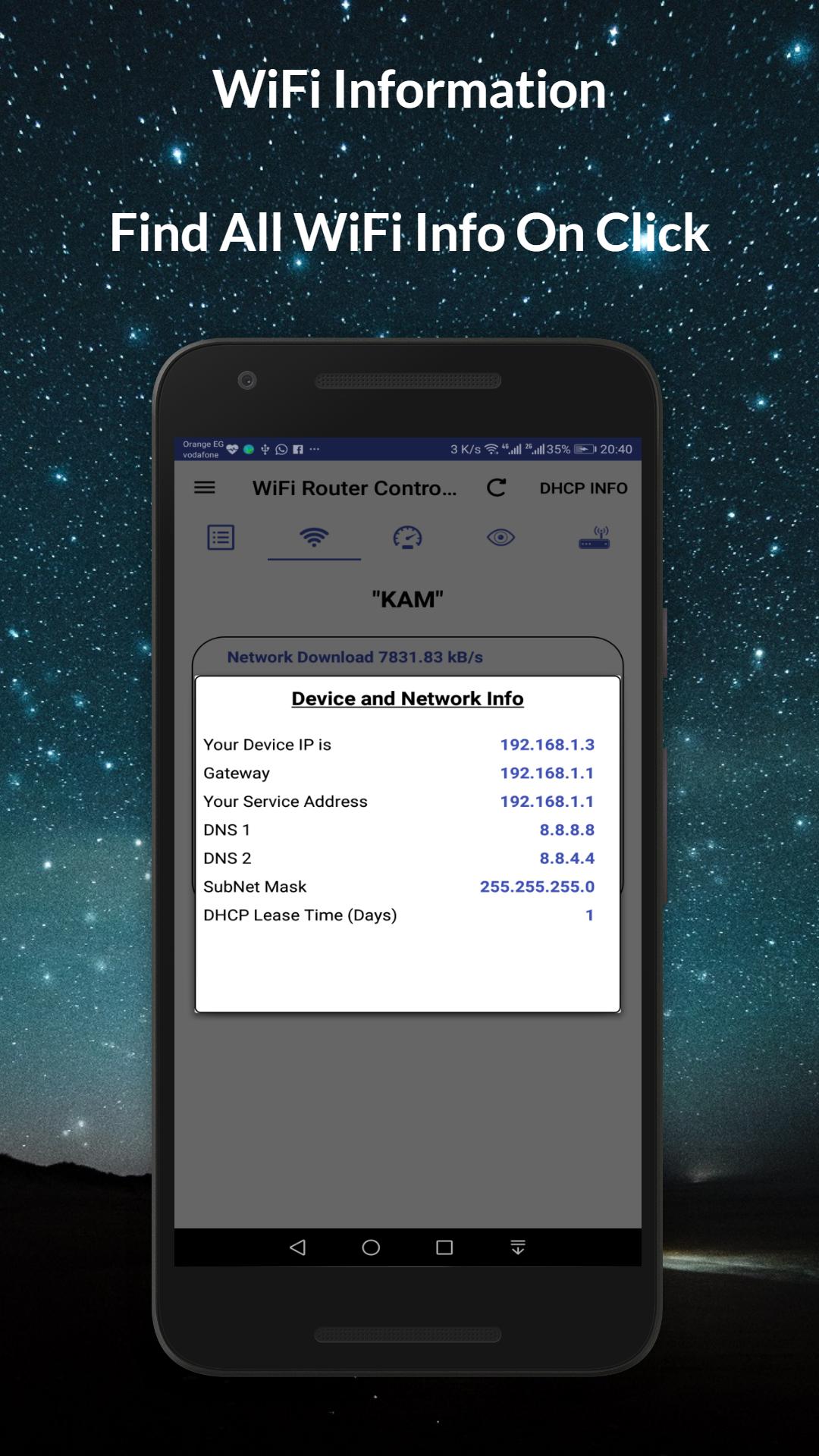 اسکرین شات 6 برنامه WiFi Router Setup & Speedtest
