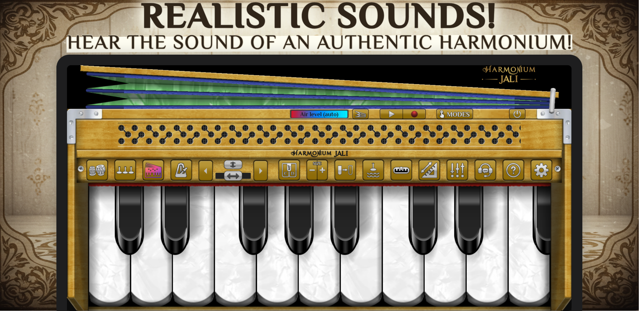 اسکرین شات 1 برنامه Harmonium