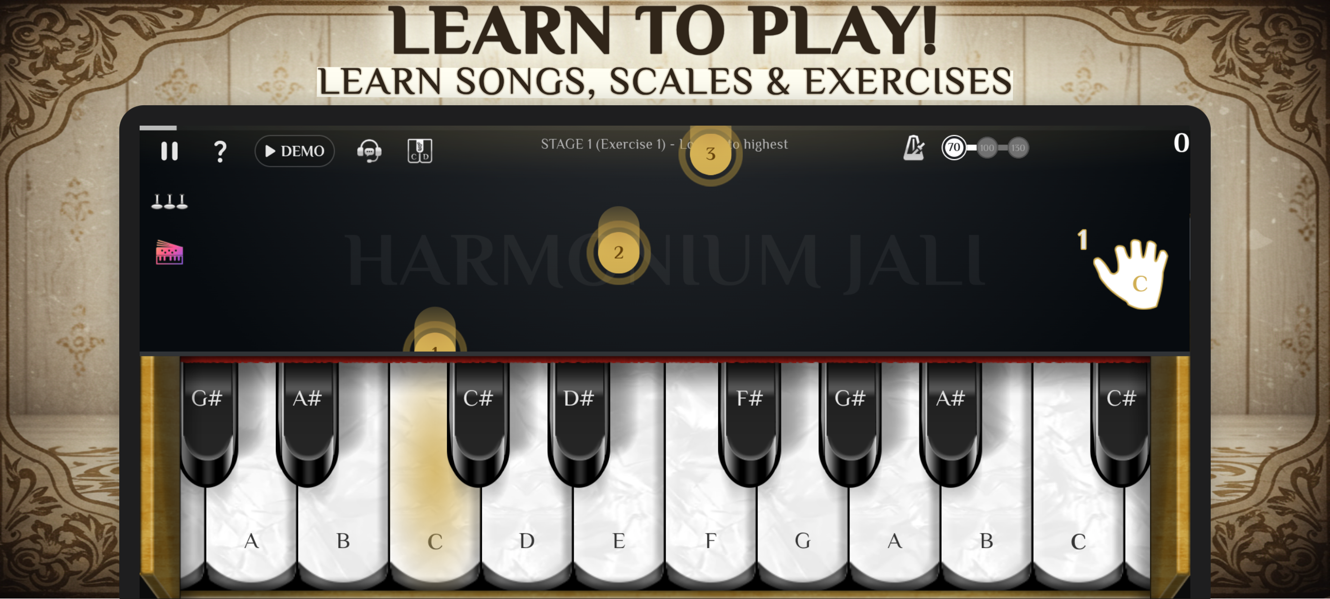اسکرین شات 2 برنامه Harmonium
