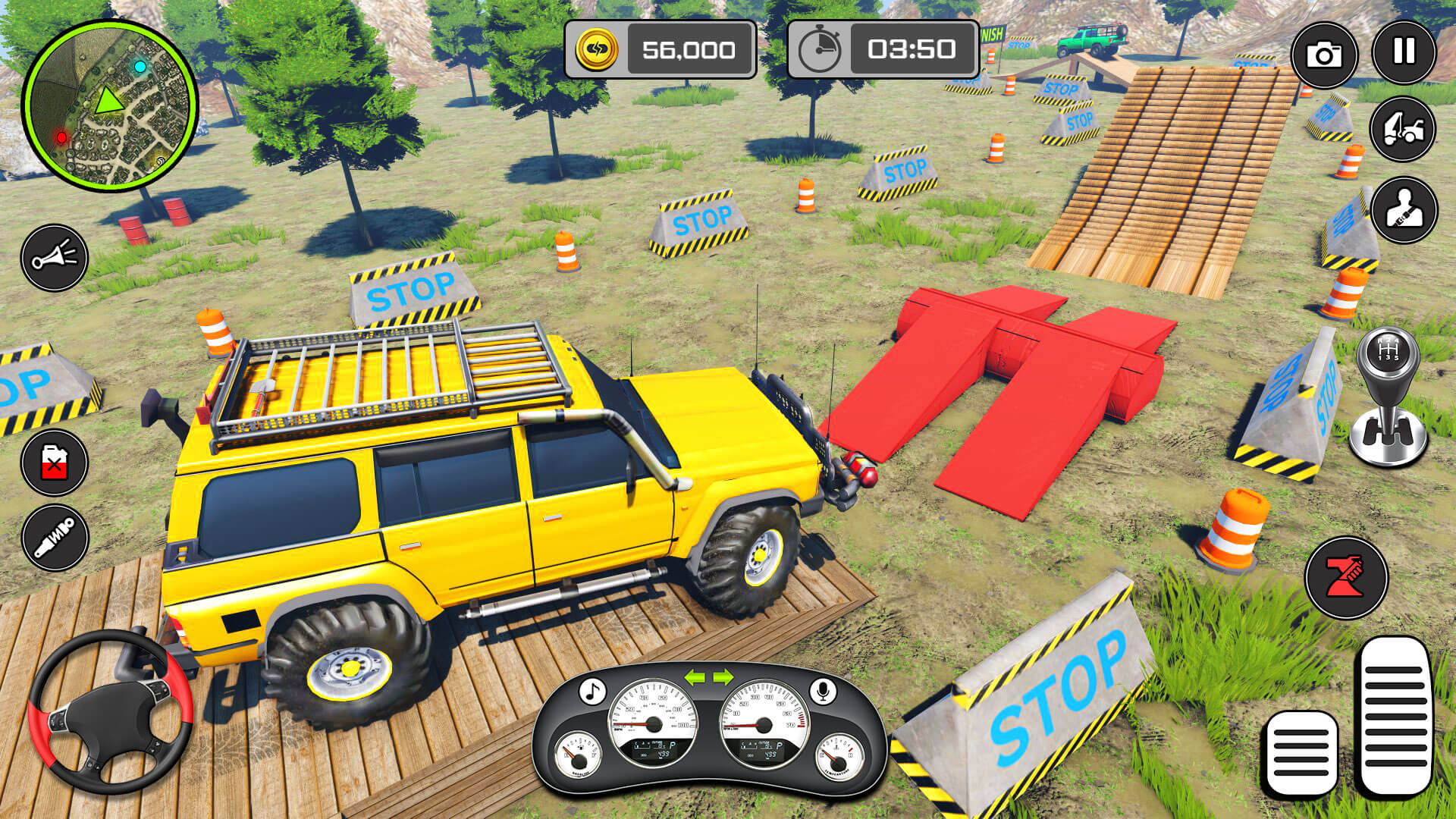 اسکرین شات 7 برنامه Offroad Driving 3d- Jeep Games
