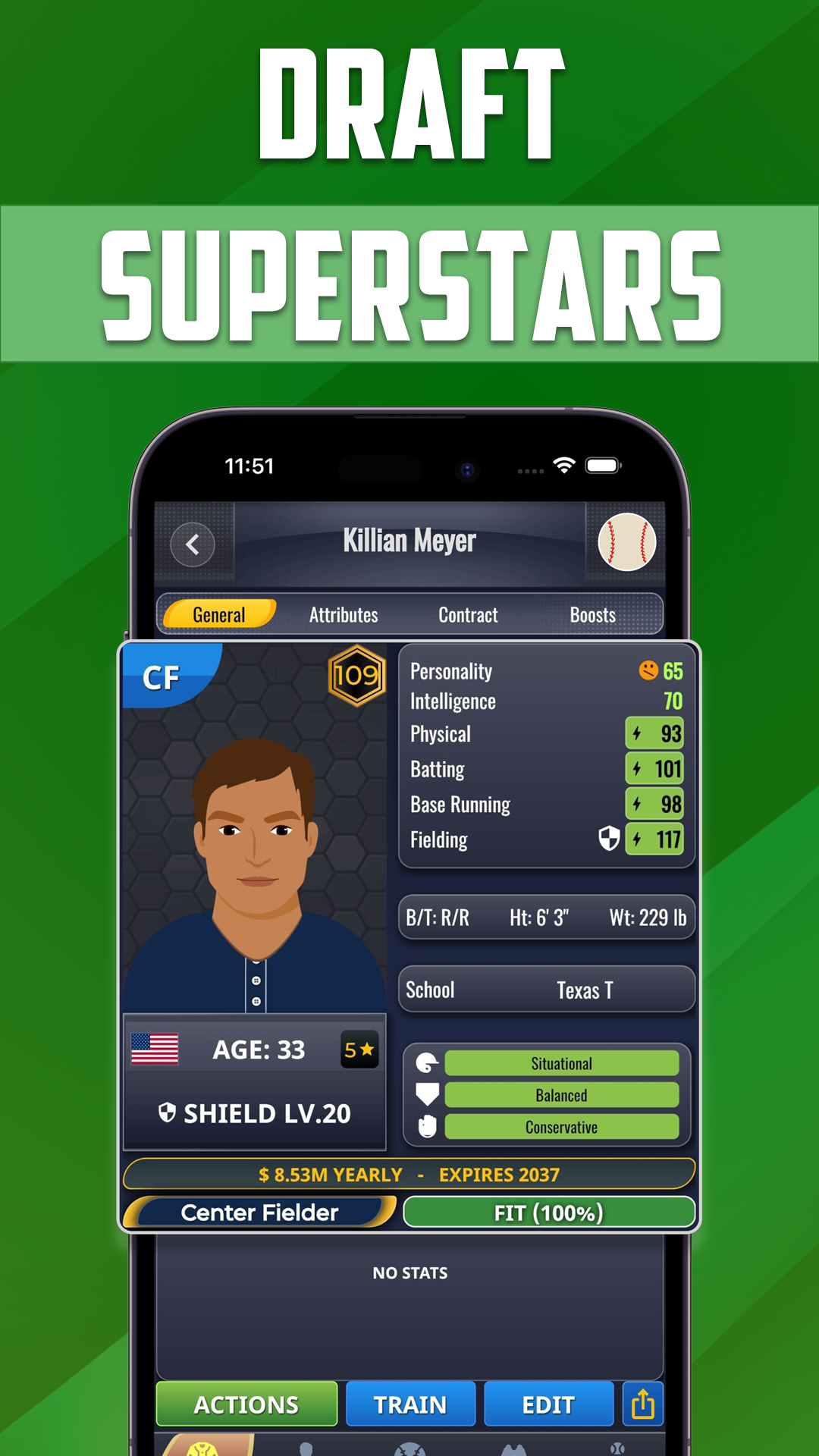 اسکرین شات 1 بازی Ultimate Pro Baseball GM