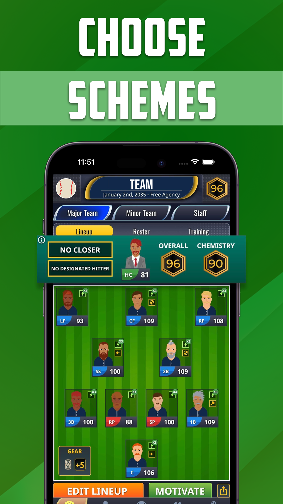 اسکرین شات 2 بازی Ultimate Pro Baseball GM