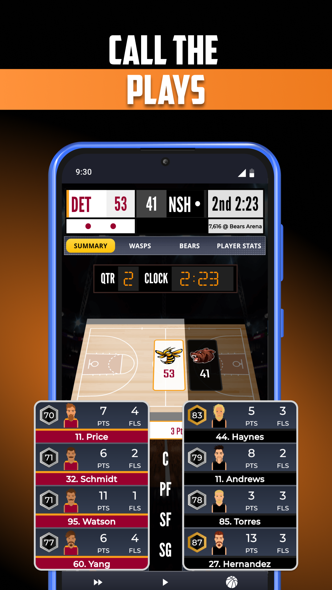 اسکرین شات 1 بازی Ultimate Pro Basketball GM
