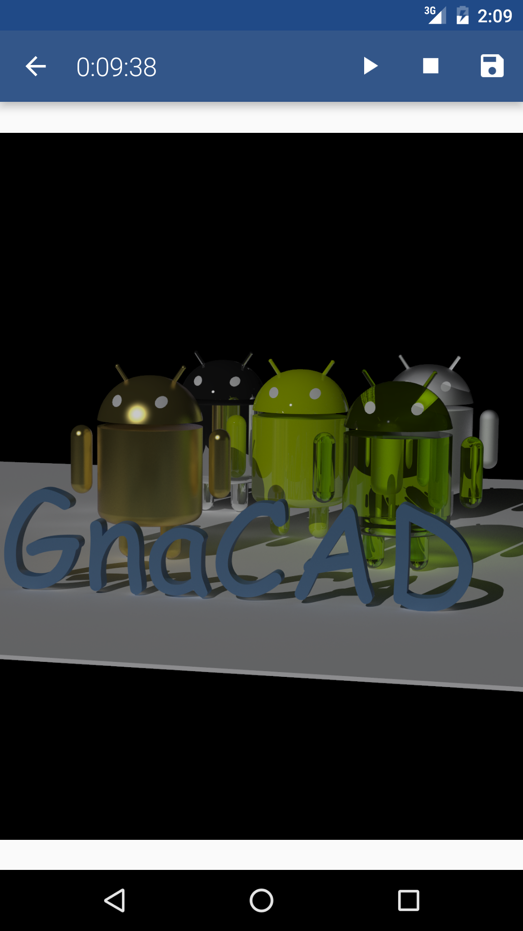 اسکرین شات 3 برنامه GnaCAD