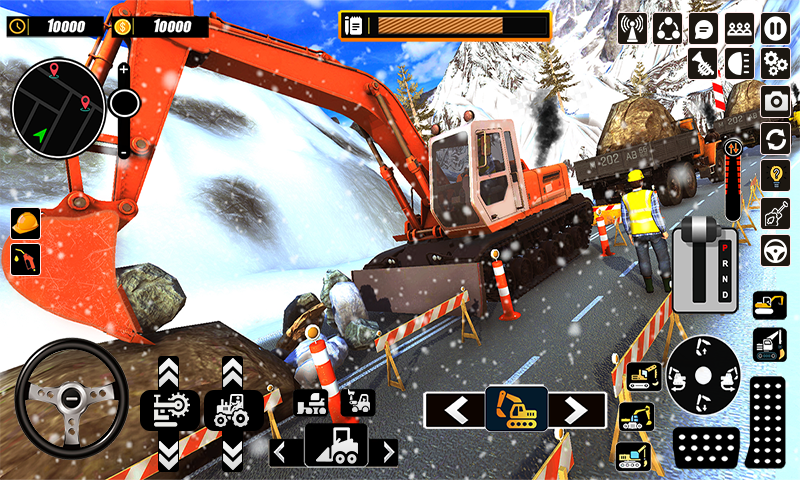 اسکرین شات 1 برنامه Heavy Excavator Rock Mining 23