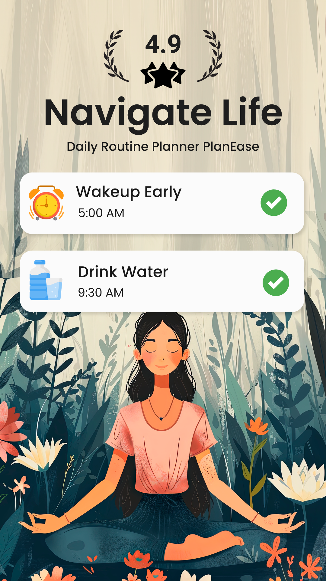 اسکرین شات 1 برنامه Daily Routine Planner PlanEase