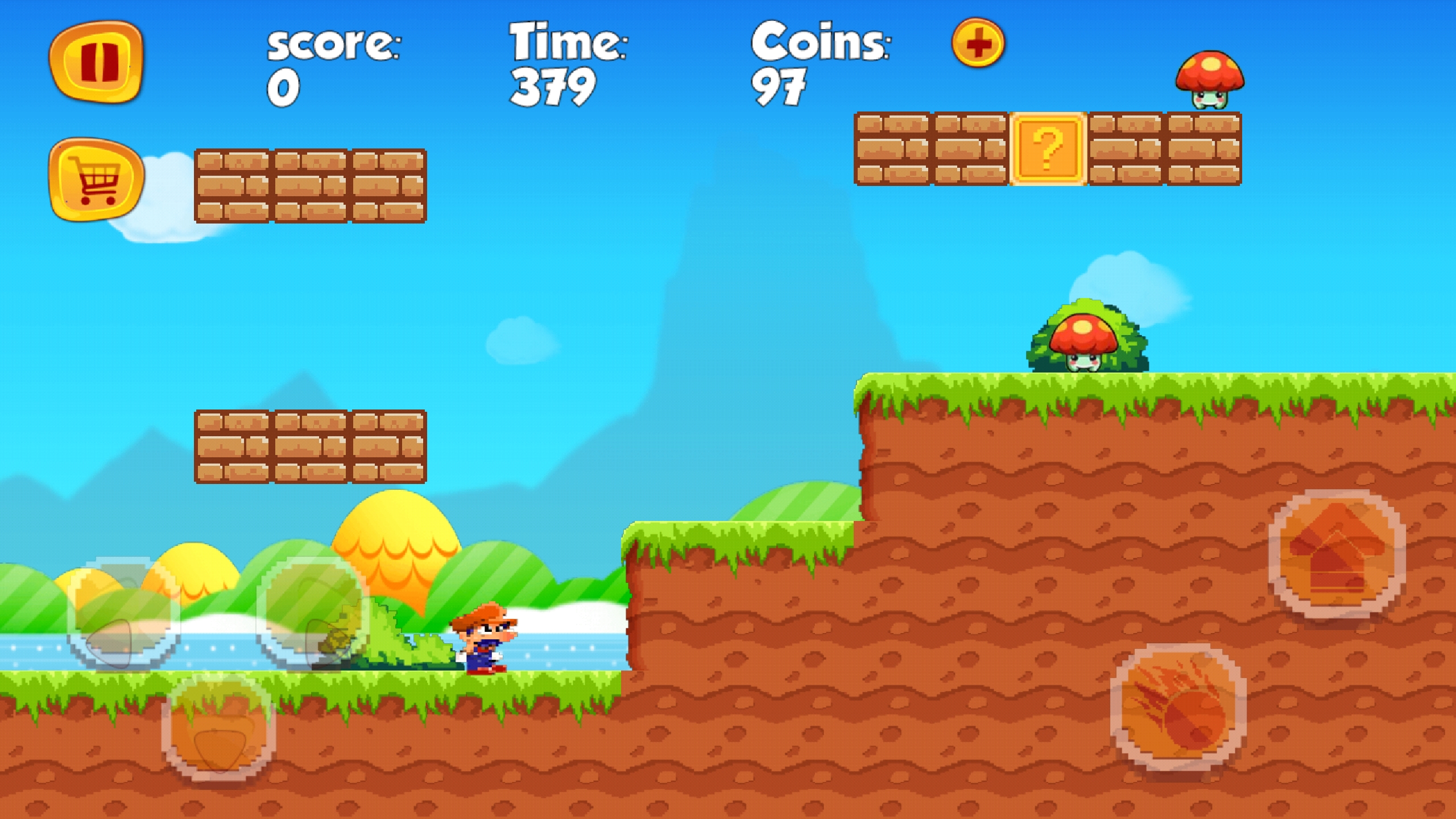 اسکرین شات 1 بازی Super Momo's World Jungle
