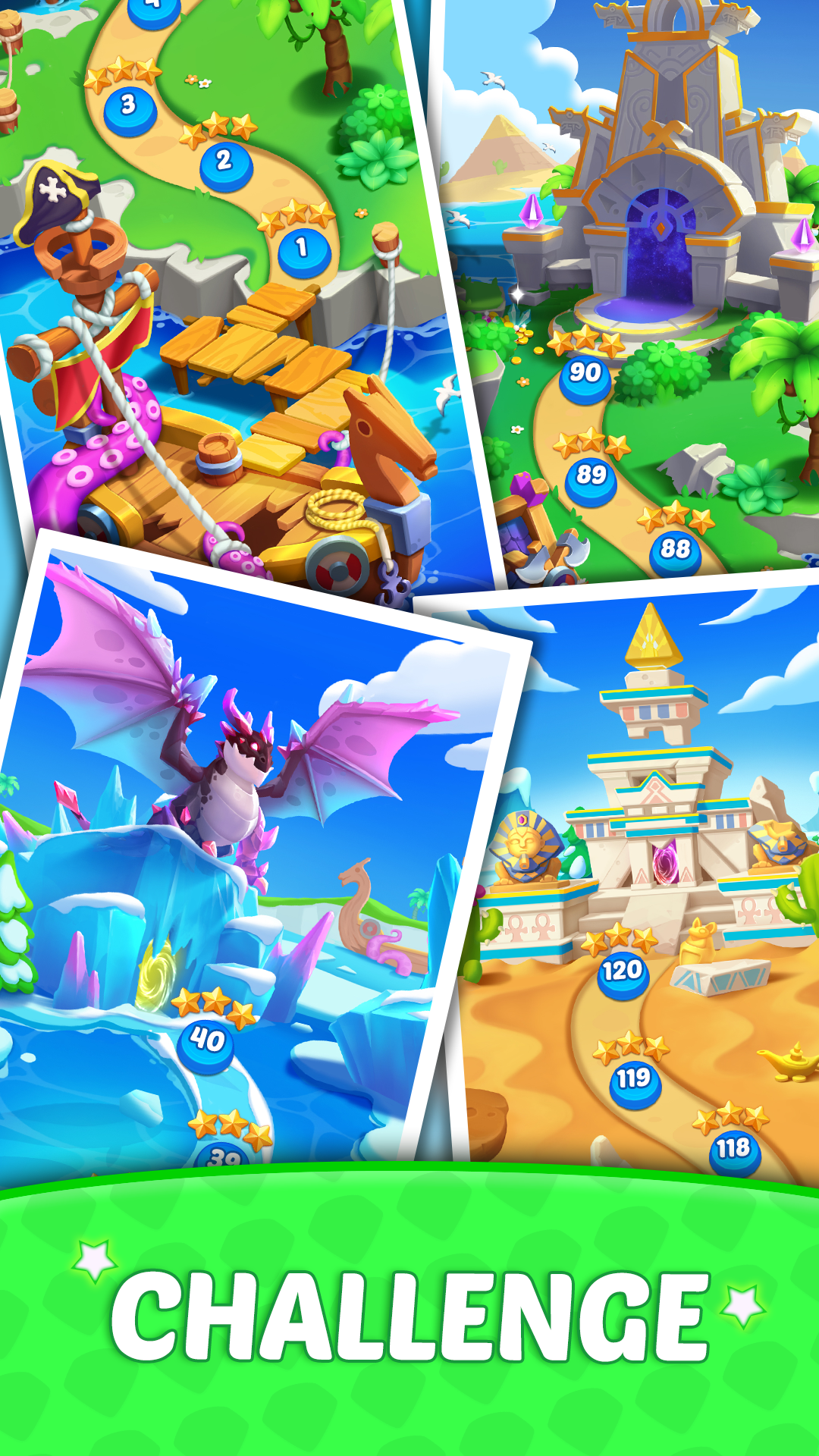 اسکرین شات 1 بازی Jewel Blast Dragon 2 - NoWifi