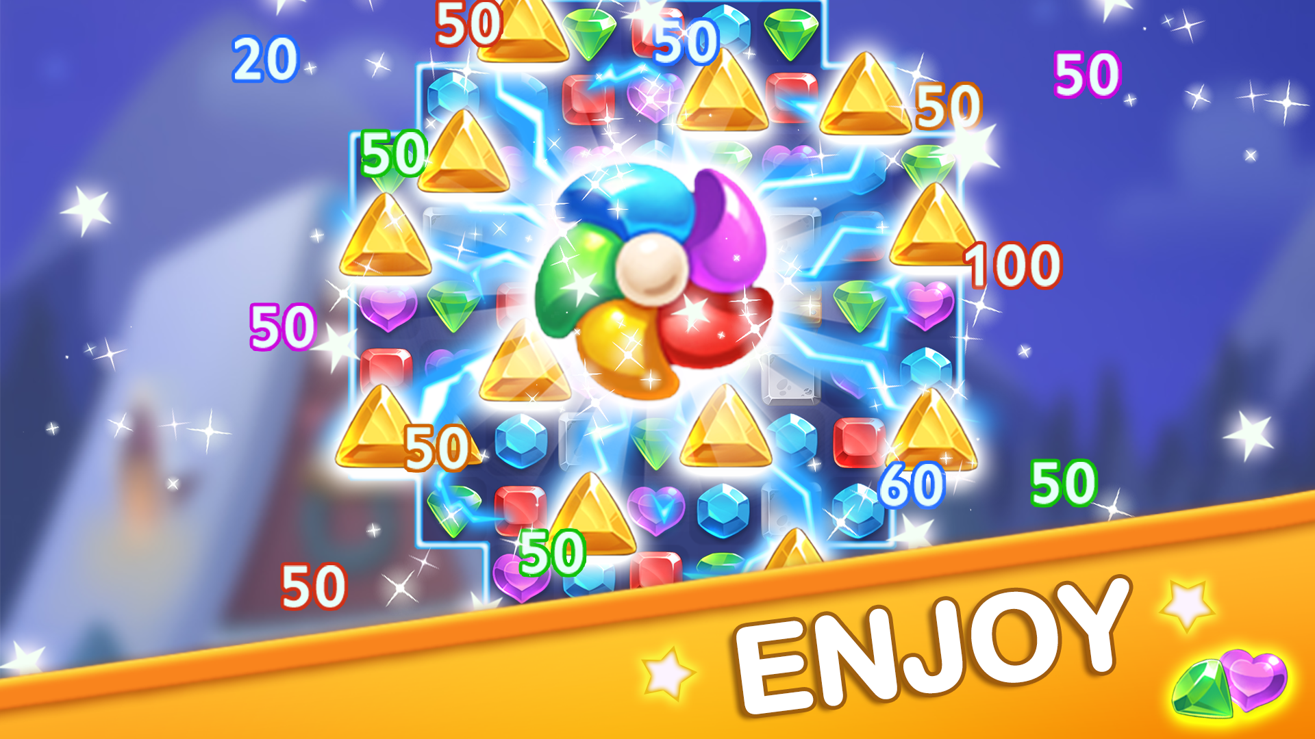 اسکرین شات 8 بازی Jewel Blast Dragon - No Wifi