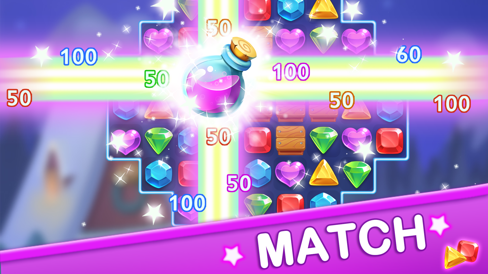 اسکرین شات 7 بازی Jewel Blast Dragon - No Wifi