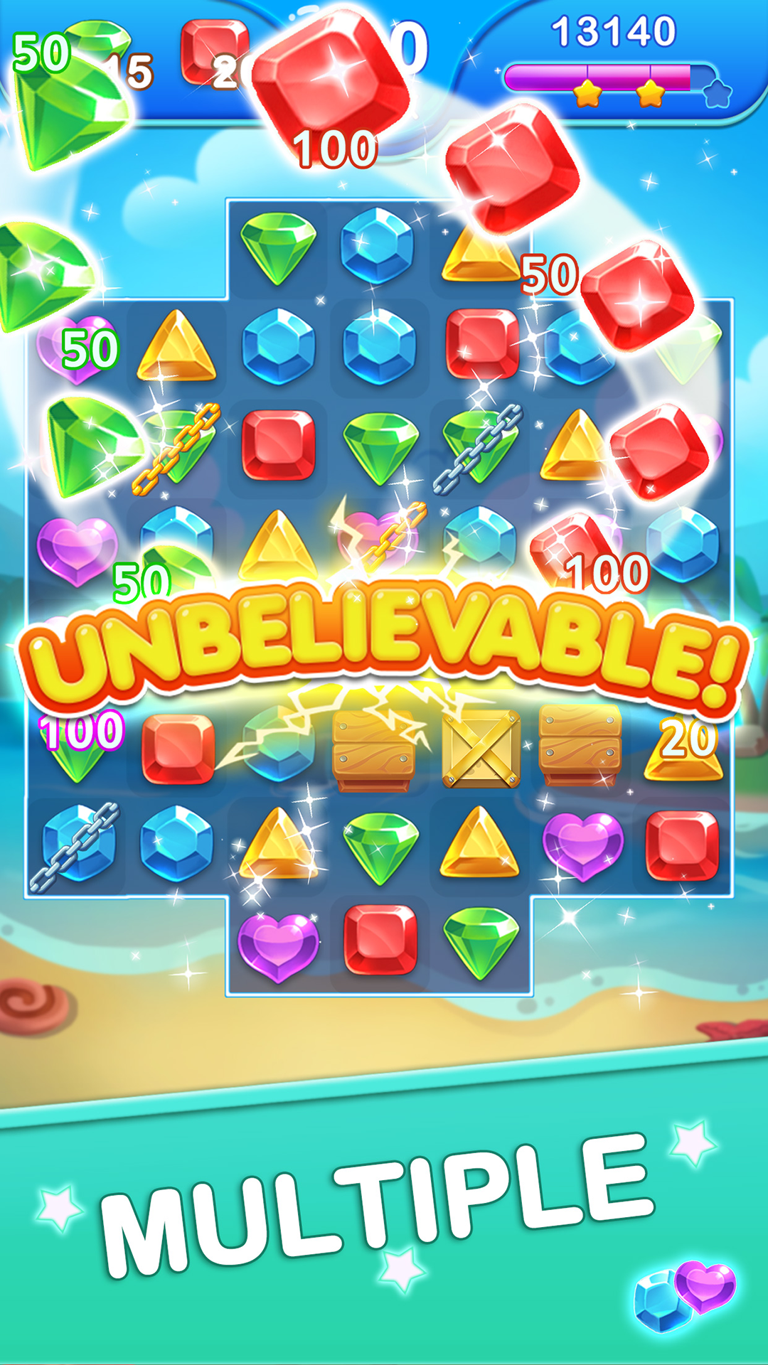 اسکرین شات 5 بازی Jewel Blast Dragon - No Wifi