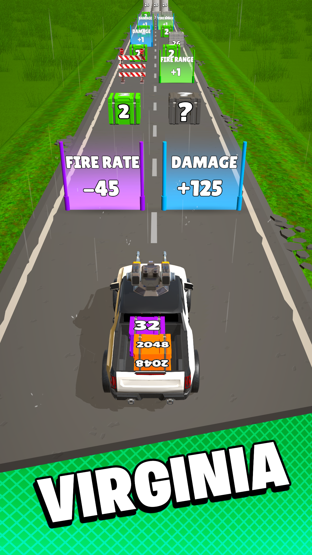 اسکرین شات 6 بازی Car Rush 2048