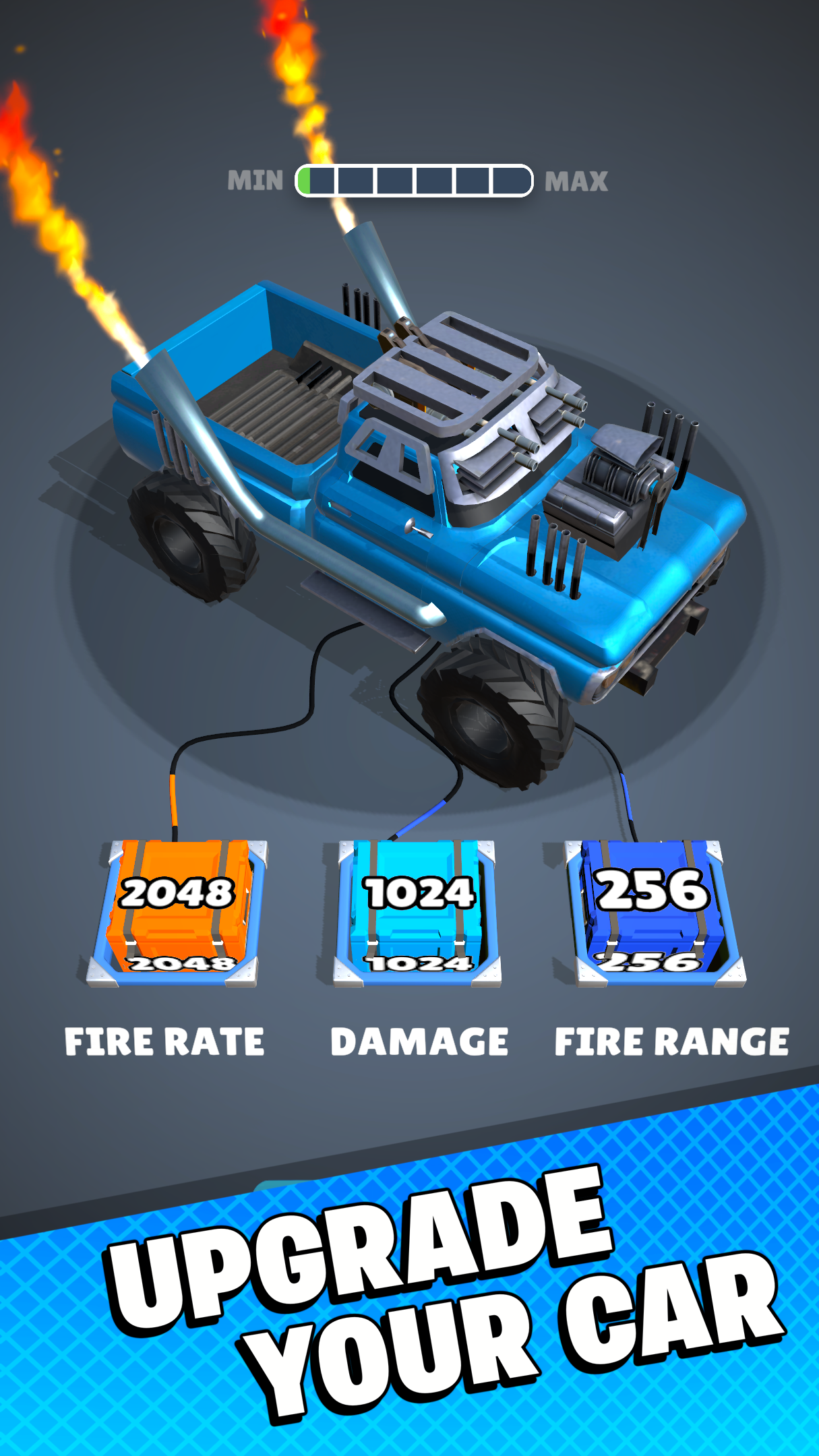 اسکرین شات 3 بازی Car Rush 2048