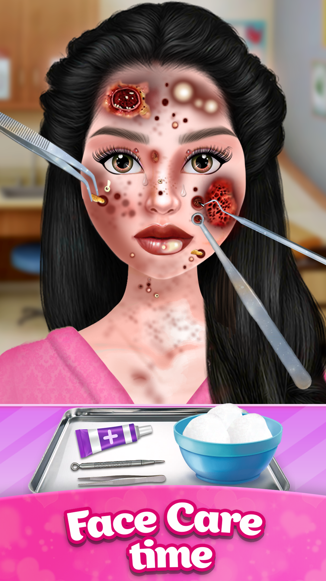 اسکرین شات 2 بازی ASMR Makeover Makeup Games