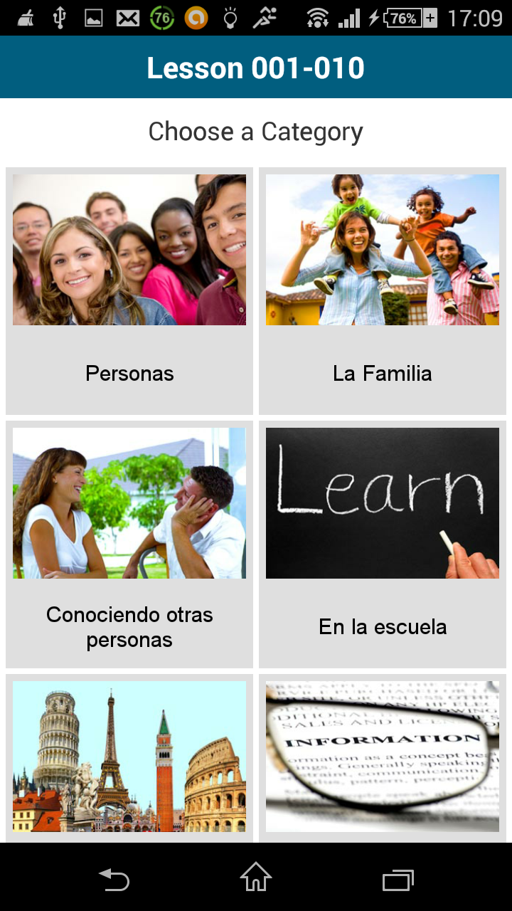 اسکرین شات 3 برنامه Learn English (USA)