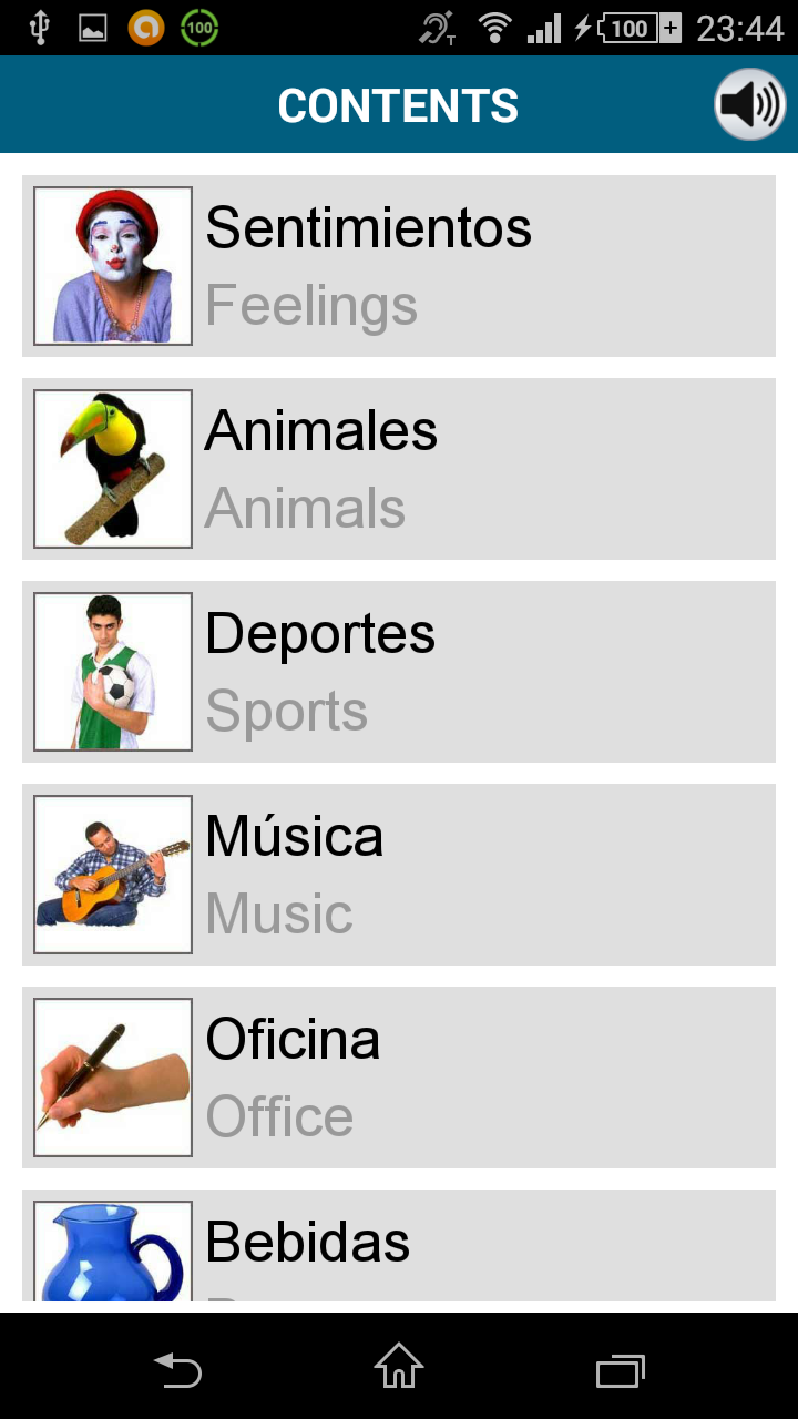 اسکرین شات 7 برنامه Learn Spanish - 50 languages