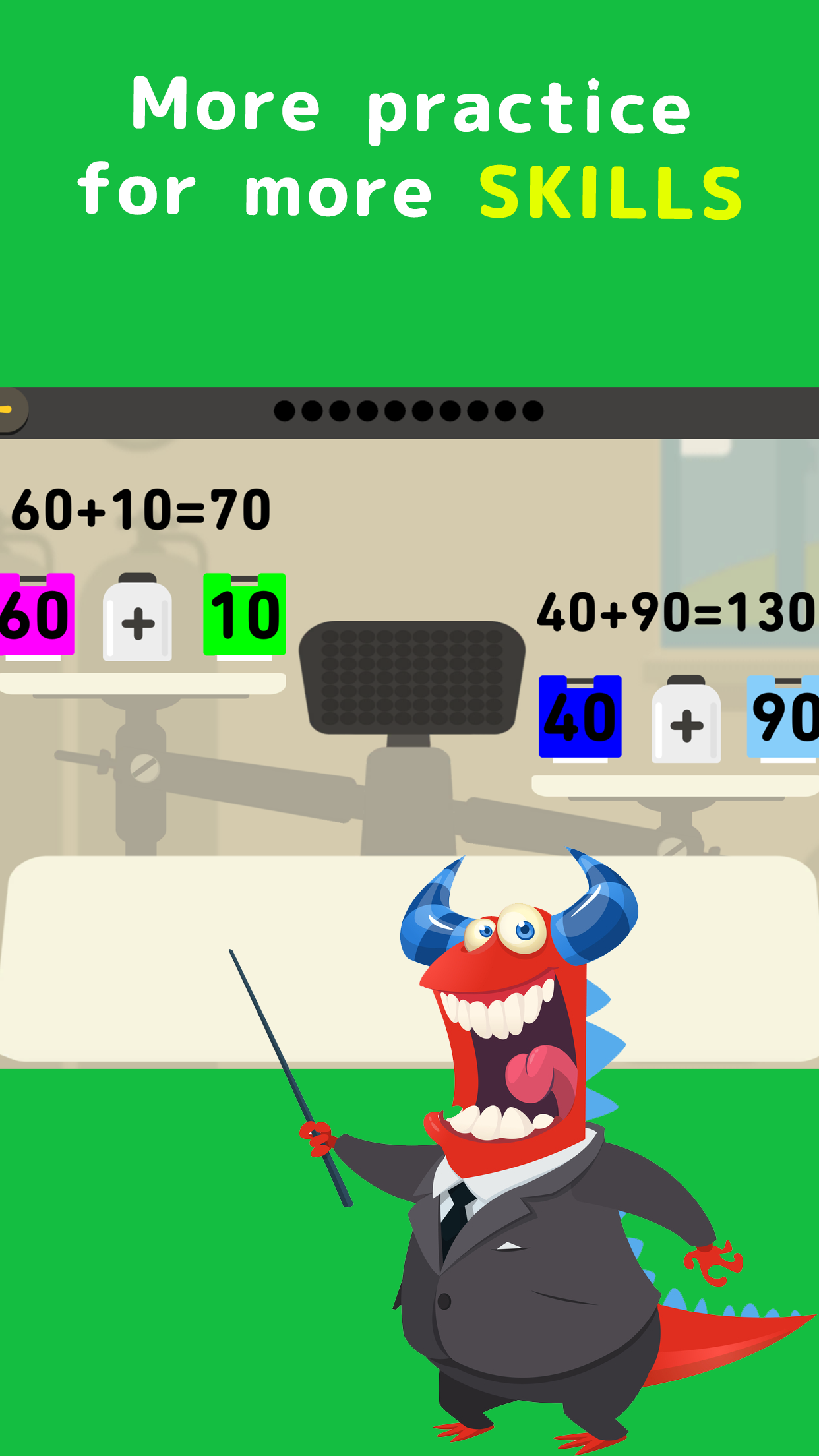 اسکرین شات 4 بازی Math - Fun Math Games for Kids