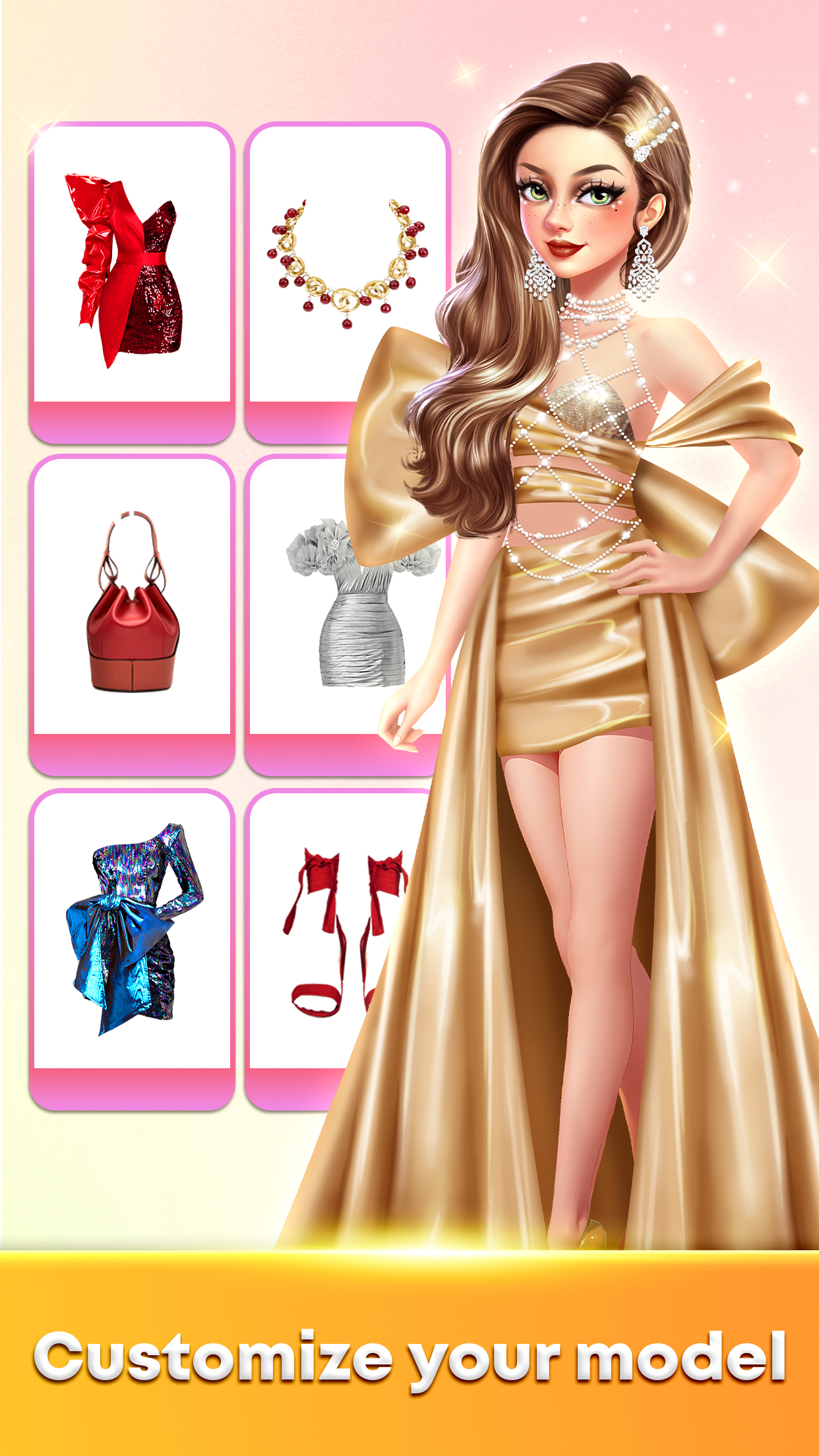 اسکرین شات 3 بازی Fashion Star: Dress Up Games