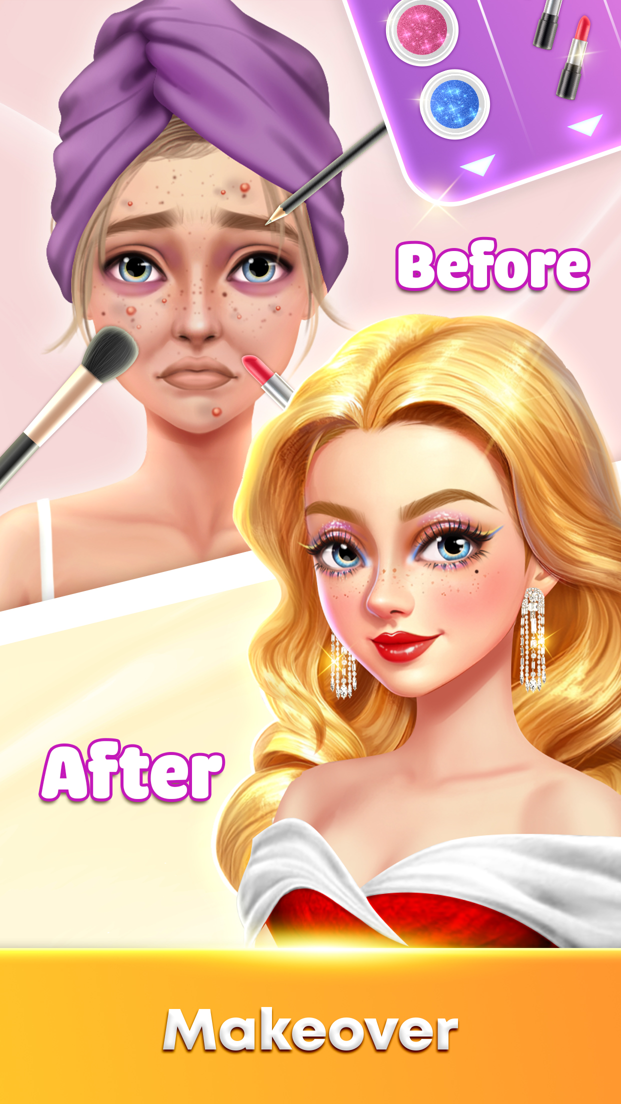 اسکرین شات 1 بازی Fashion Star: Dress Up Games