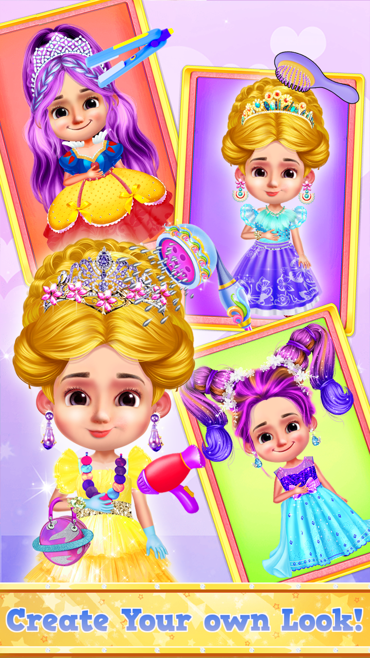 اسکرین شات 6 برنامه Bella Doll Braided Hair Salon