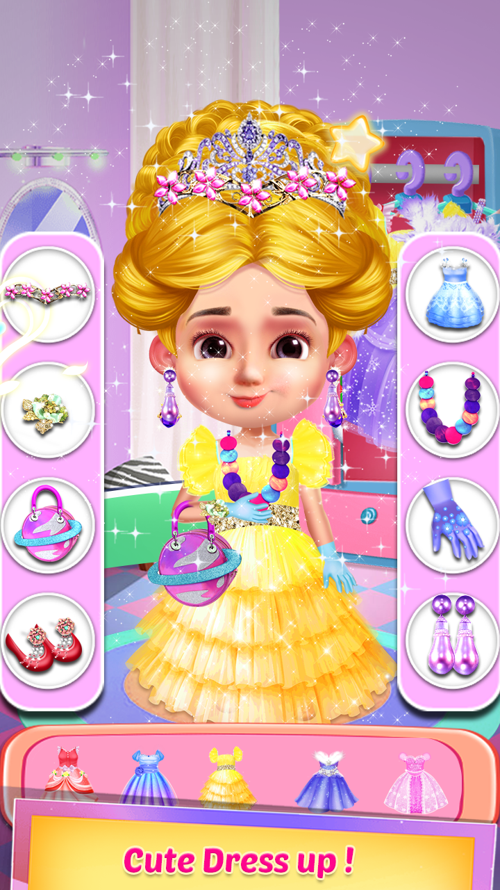 اسکرین شات 5 برنامه Bella Doll Braided Hair Salon
