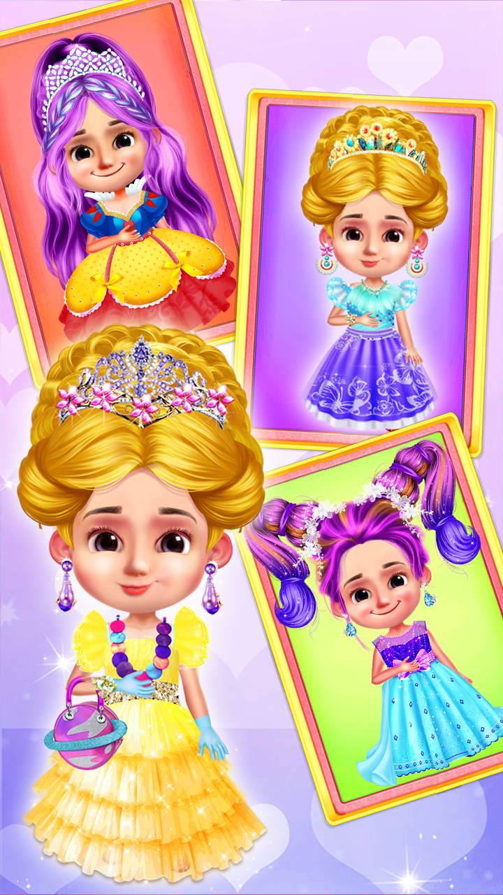 اسکرین شات 2 برنامه Bella Doll Braided Hair Salon