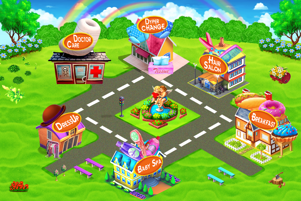 اسکرین شات 5 بازی Babysitter Kids Haircut Salon
