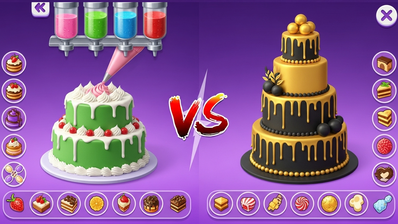 اسکرین شات 1 بازی Christmas Cakes Cooking Bakery