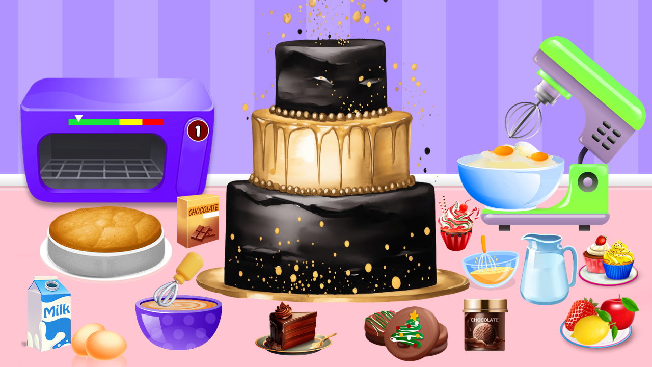 اسکرین شات 1 بازی Christmas Cakes Cooking Bakery