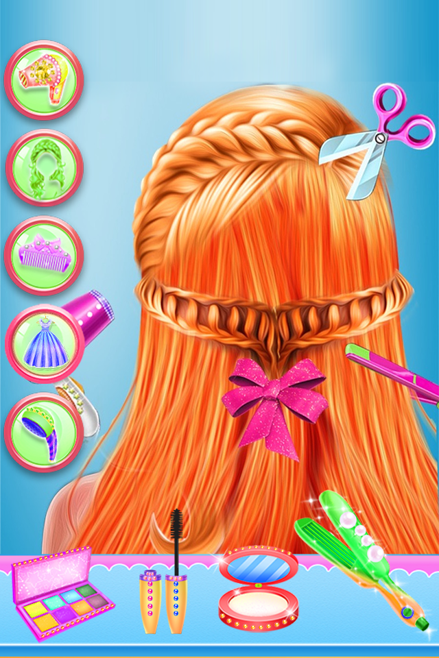 اسکرین شات 2 بازی Girls Hairs and Dress Up Games