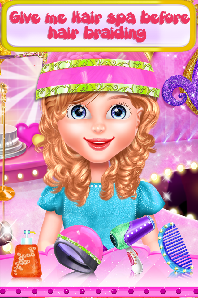 اسکرین شات 3 بازی Girls Hairs and Dress Up Games